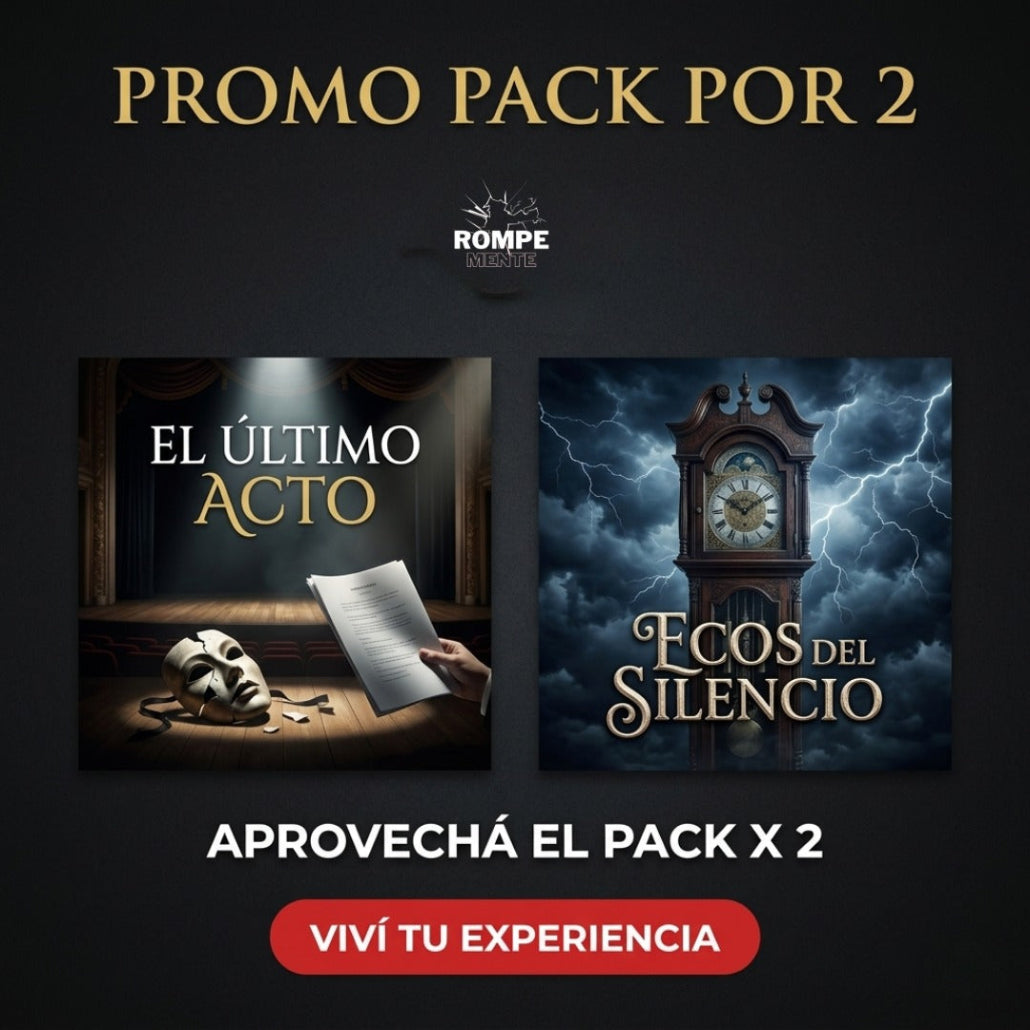 Pack x2 — El Último Acto + Ecos del Silencio