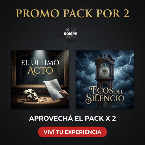 Pack x2 — El Último Acto + Ecos del Silencio