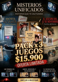 PACK DE 3 CASOS